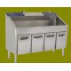Spalator medical dublu inox Rx 1020
