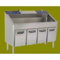Spalator medical dublu inox Rx 1020